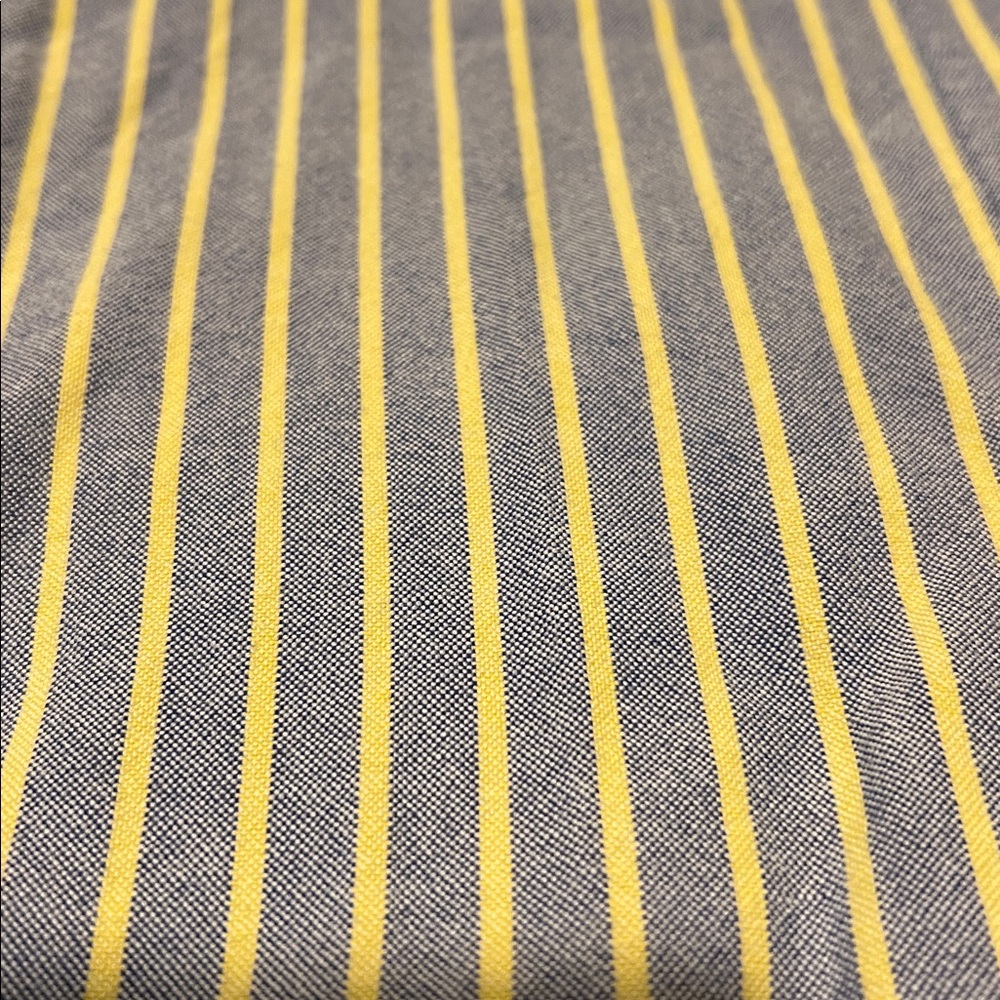 Polo Ralph Lauren Kids Blue & Yellow Striped Button Down Shirt - Picture 2 of 2